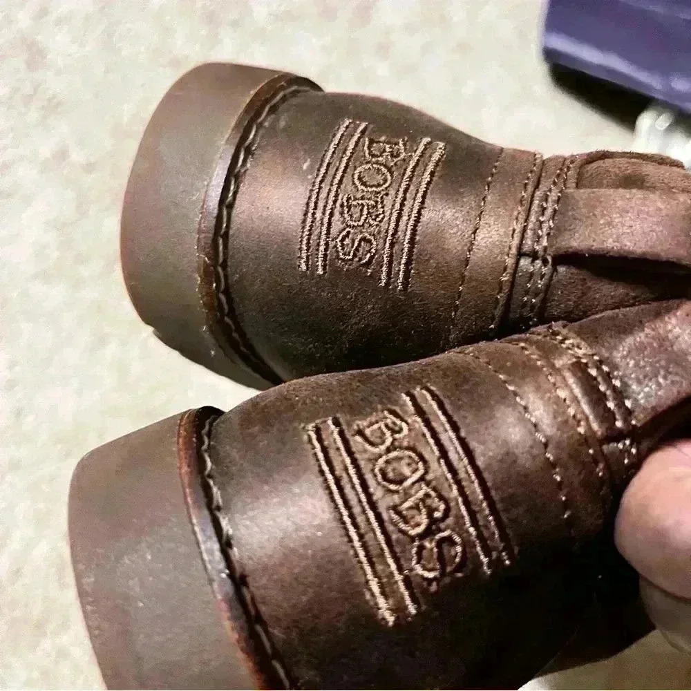 🌼🌸 BOBS From Skechers Chill Lugs Brown Ankle Chukka Boots-Size 6.5🌼🌸 - Picture 8 of 10